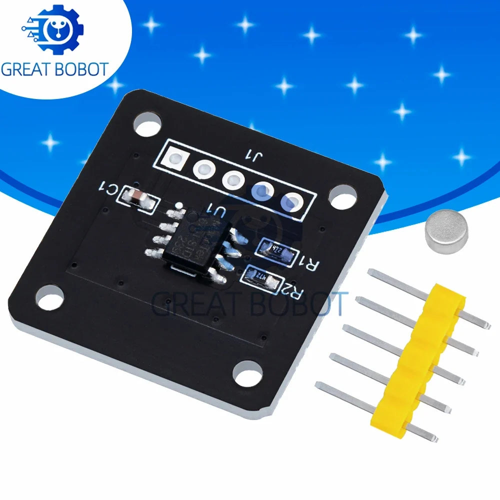 MT6701 14-Bit Magnetic Encoder Angle Sensor Module