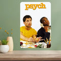 Psych TV Show Metal Poster Sign – Retro Aluminum Wall Decor