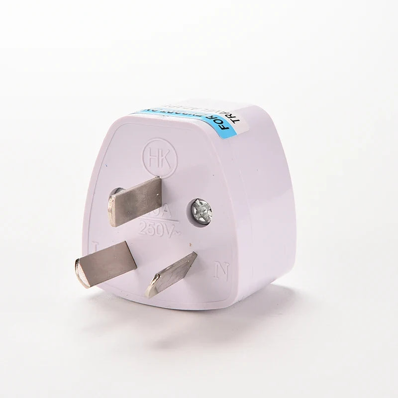 US EU UK to AU Australia 3-Pin Travel Power Plug Adapter