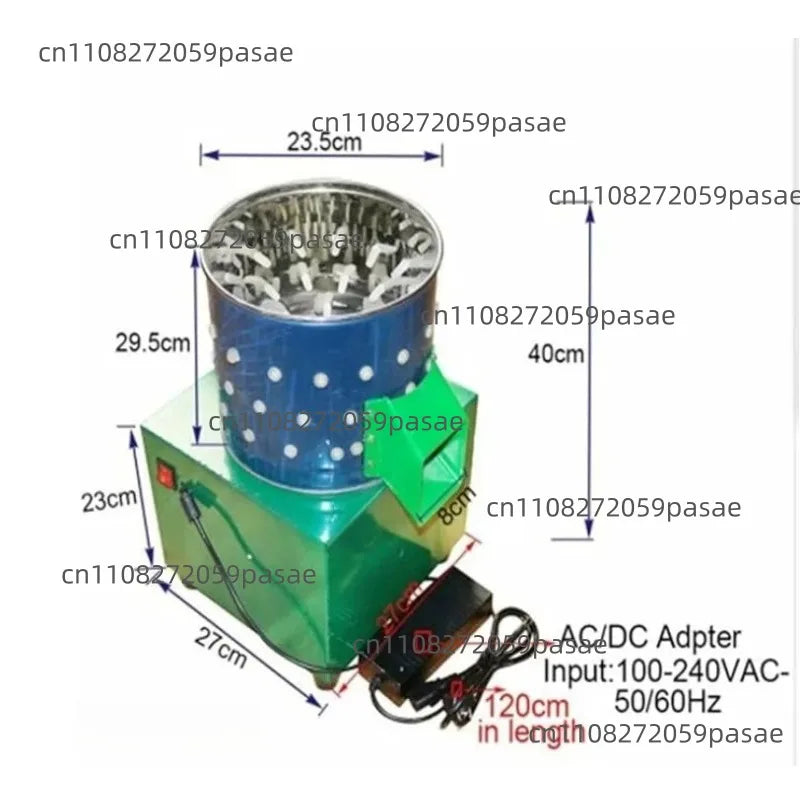Model 25 Automatic Stainless Steel Poultry Plucker 110V/220V