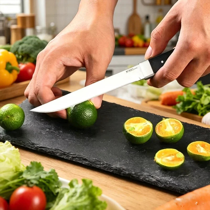 Forged Boning Meat Cleaver Knife – Stainless Steel with Cover