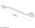 Double End Offset Ring Spanner – Chrome Vanadium Steel Wrench