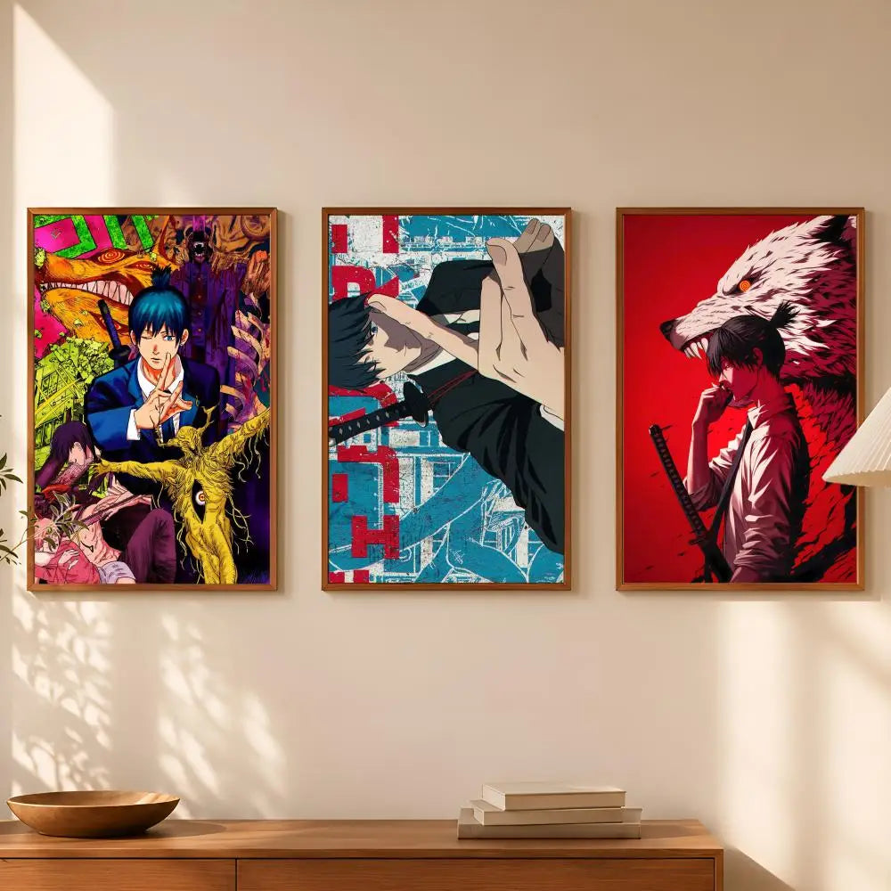 Aki Hayakawa Anime Self-Stick Wall Poster – HD Waterproof Art