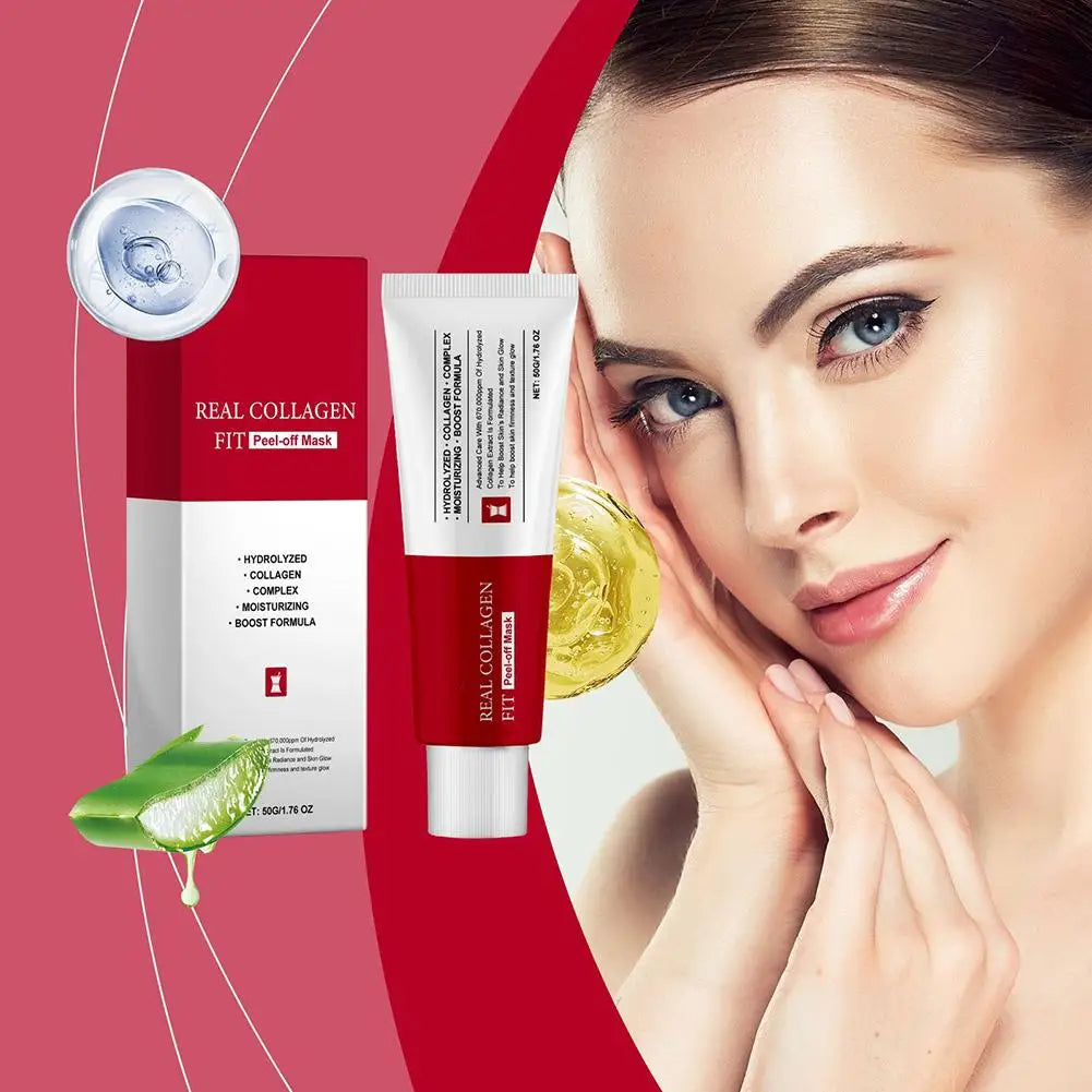 Collagen Peel-Off Face Mask – Hydrating & Glowing Skin 50g