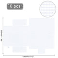 6-Pack Plastic Mesh Canvas Bag Sheets for Knit & Crochet DIY