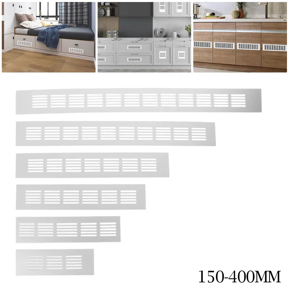 50mm Aluminum Ventilation Grille | Cabinet & Wardrobe Air Vent