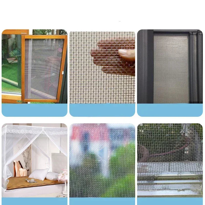 Window Screen Repair Tape – Self-Adhesive Mesh Patch