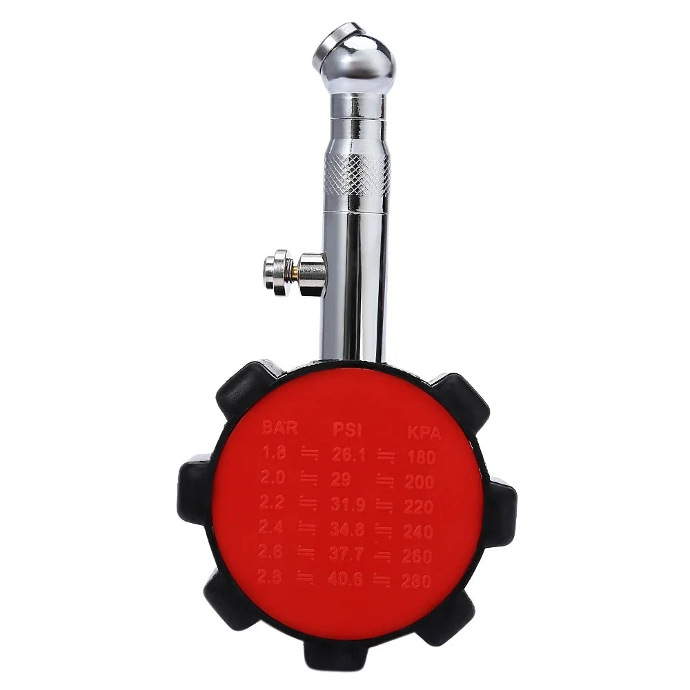 Accuracy Tire Pressure Gauge 100 PSI Heavy Duty Car Truck Motorcycle