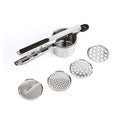 Stainless Steel Potato Masher Manual Press French Fries Cutter