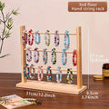 Jewelry Storage Rack Suitable Storing Bracelets Wooden Display Stands
