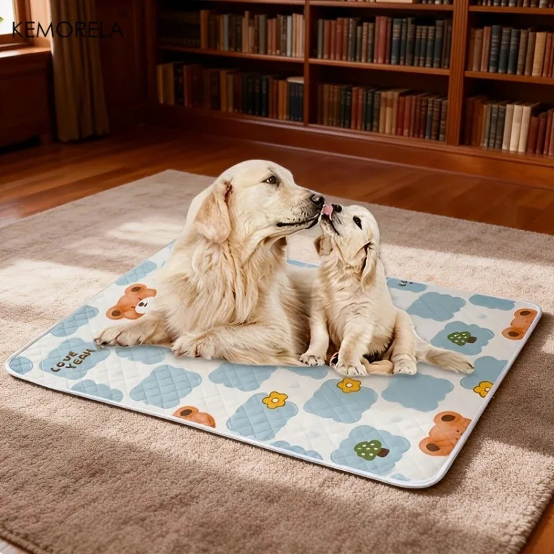 Kemorela 2-Pack Washable Dog Training Mats – Car, Home & Outdoor