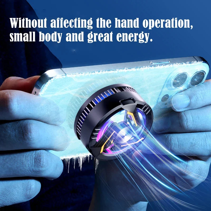 Magnet Attraction Wireless Phone Cooler Semiconductor Radiator