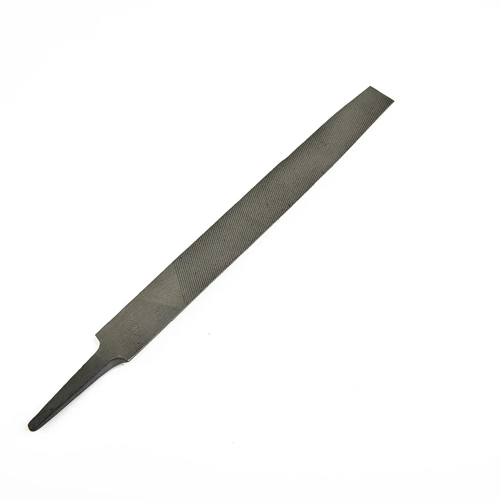 5-Piece Steel Files Set – Flat, Round, Triangle & Square 6"