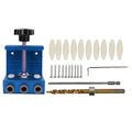 Pocket Hole Drill Guide Aluminum Alloy Household Woodworking Punch
