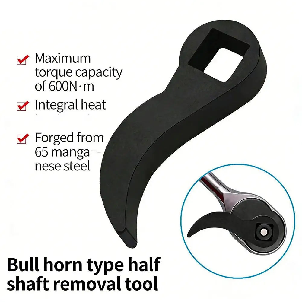 1/2" Bull Horn Pry Bar Adapter – CV Axle & Half Shaft Removal