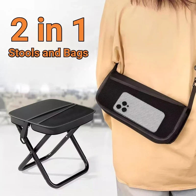 Portable Folding Stool – Camping, Fishing & Outdoor Seat