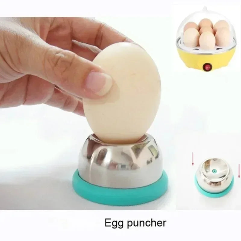 Stainless Steel Egg Piercer – Easy Peel & No-Crack Boiling