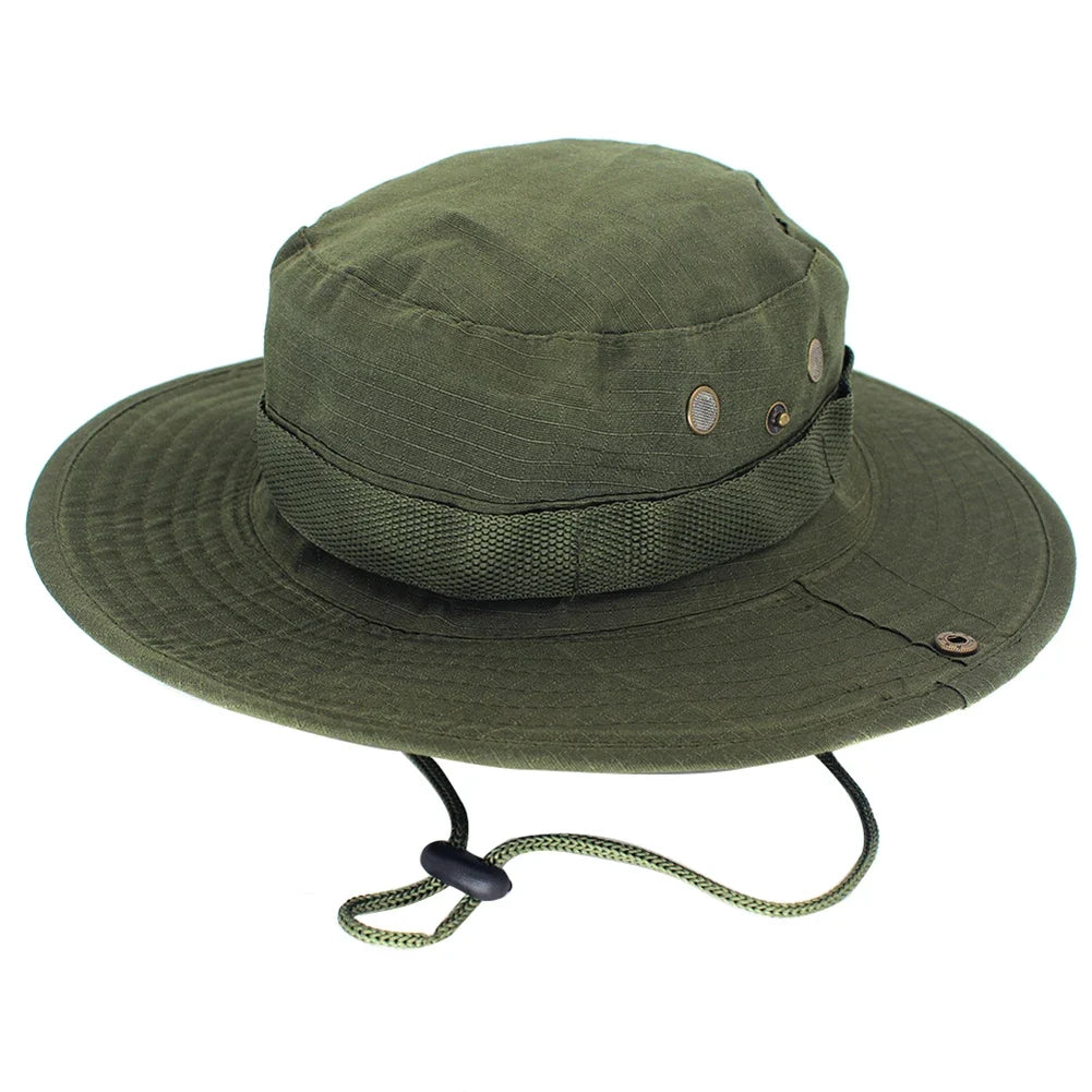 Camouflage Boonie Hat | Outdoor Fishing & Camping Sun Hat