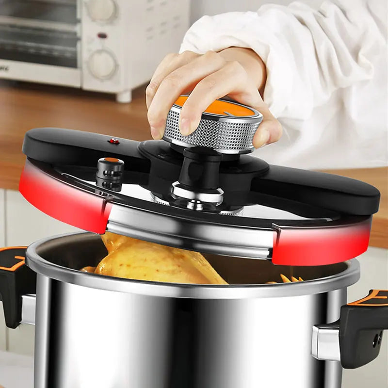 PGY Stainless Steel Pressure Cooker 4L 6L 8L | Gas & Induction