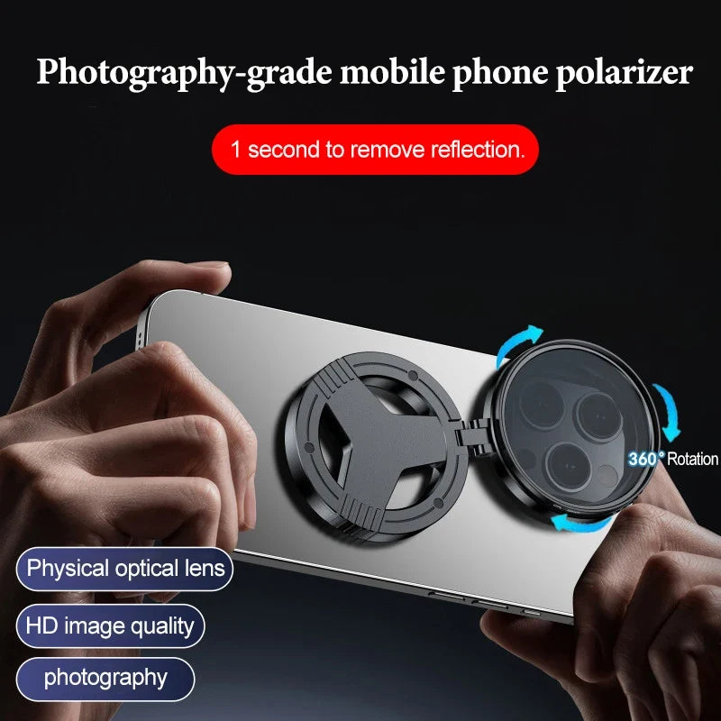 Variable Nd Cpl Iphone 15 Filter Smartphone Cellular Polarizer Phone
