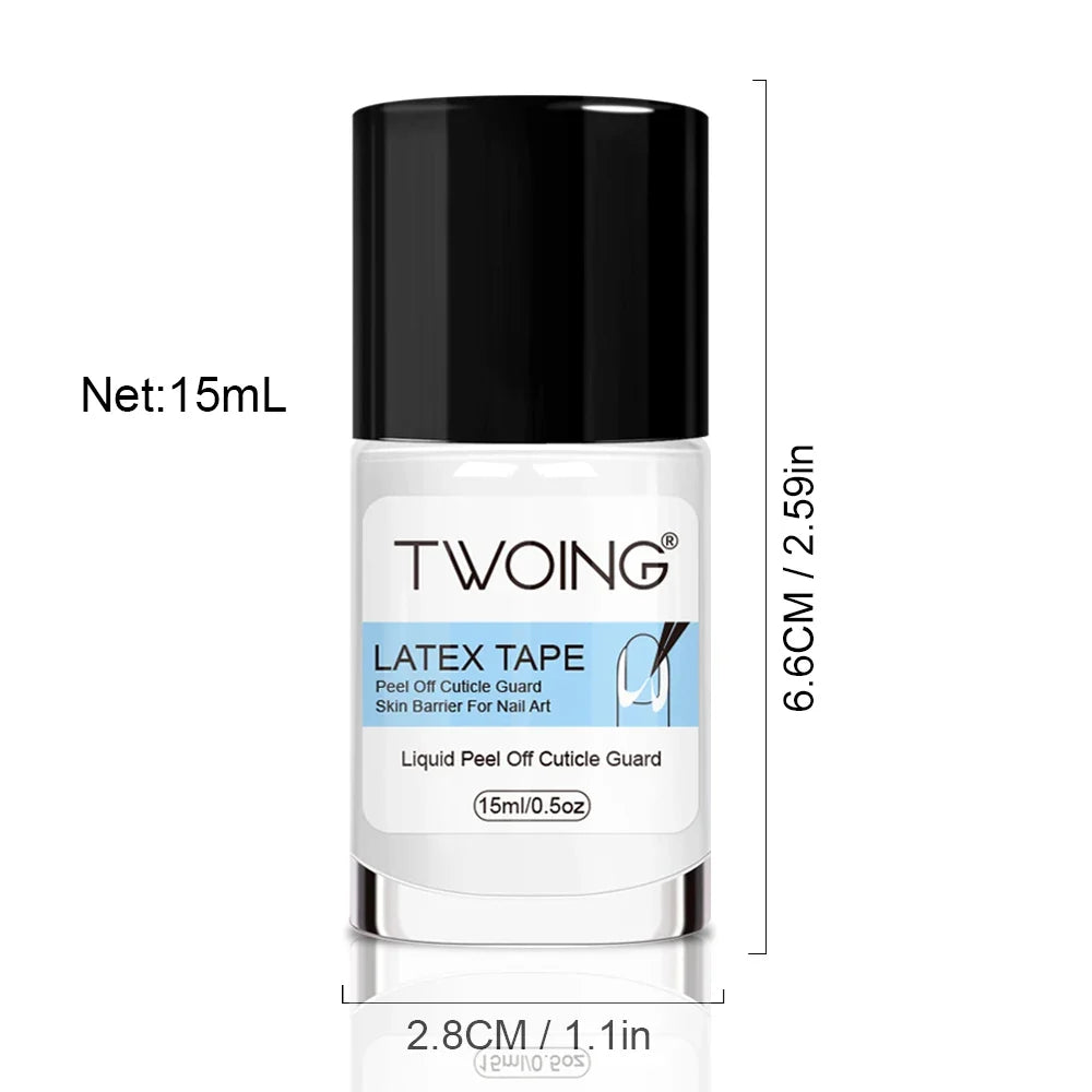 Nail Peel Off Liquid Anti-overflow Glue Edge Latex Tape Offcuticle