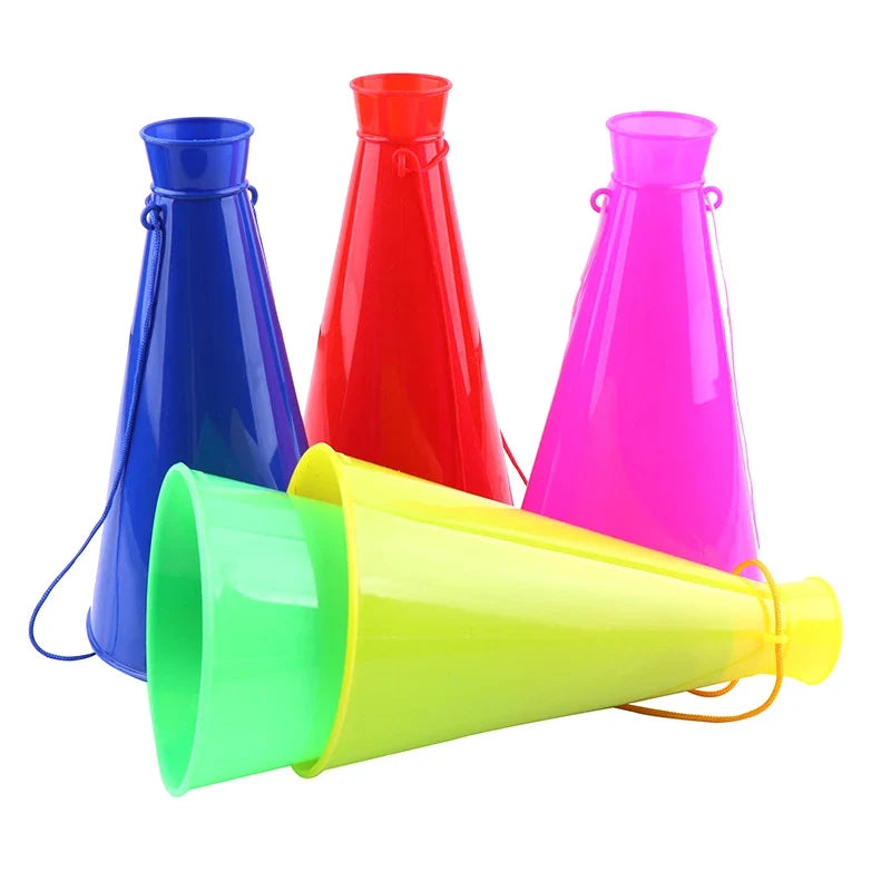 Plastic Trumpet Horn – Cheerleading Noisemaker for Sports & Parties
