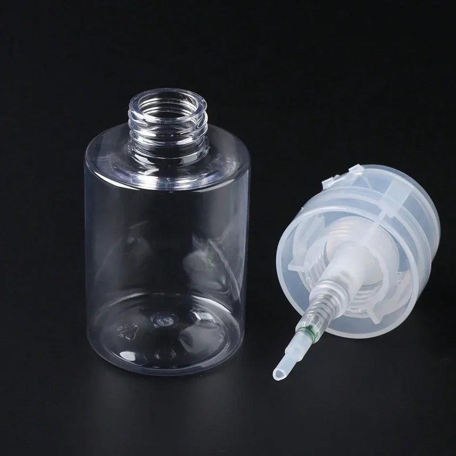 MDUG 100ml Refillable Press Pump Bottle | Nail Polish Remover
