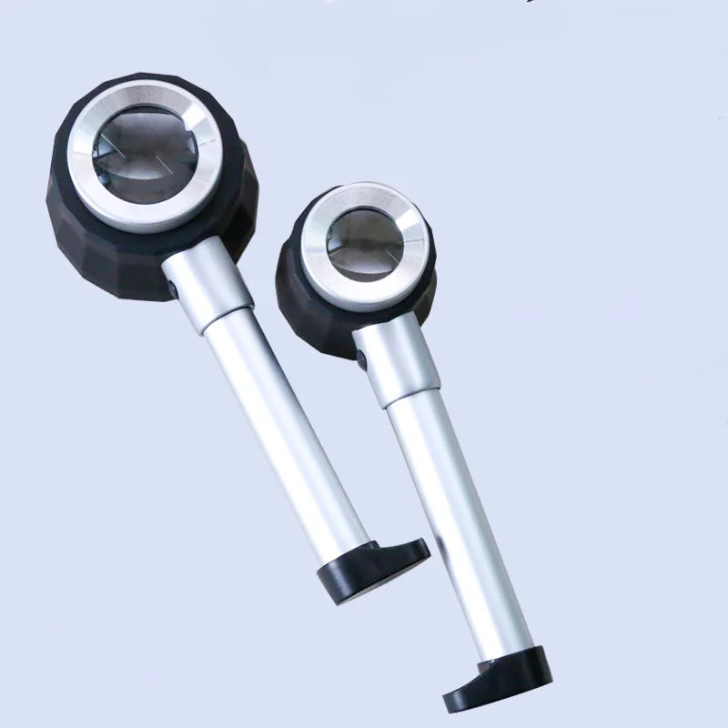 30X Rechargeable LED Magnifying Glass with UV Light & Scale