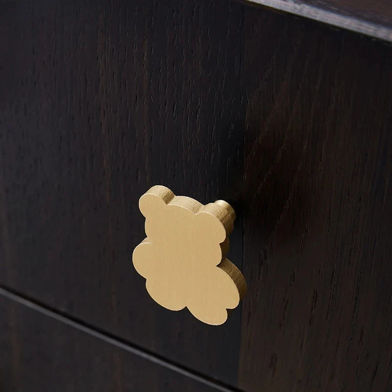Brass Gold Cabinet Drawer Knobs – Single Hole Furniture Hardware