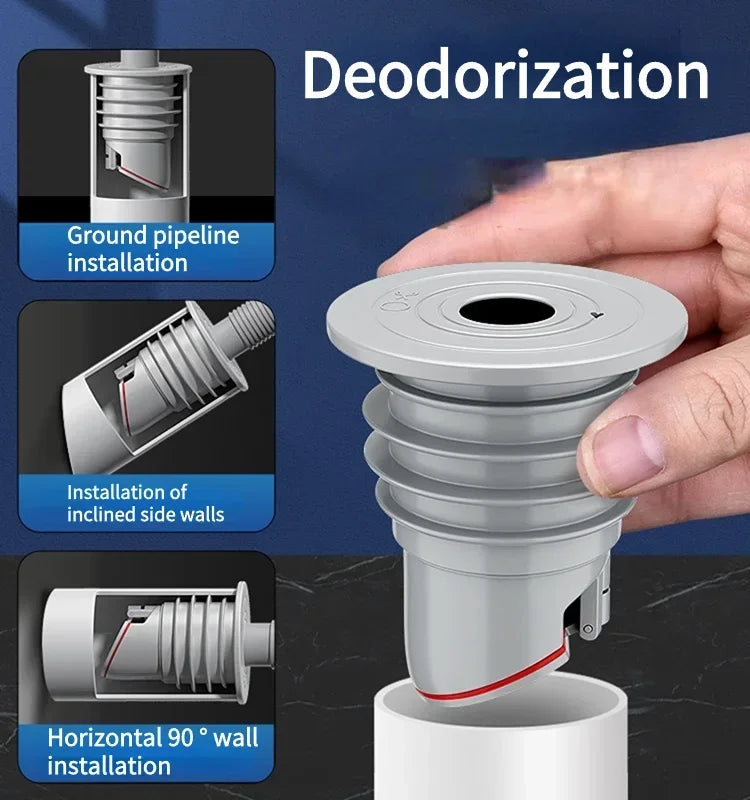 Silicone Drain Plug – Anti-Odor Floor Drain Seal for Sink & Bath