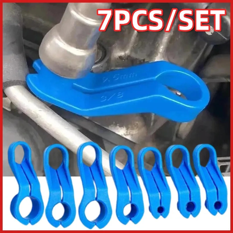 7-Piece Fuel Line & A/C Pipe Quick Disconnect Tool Set