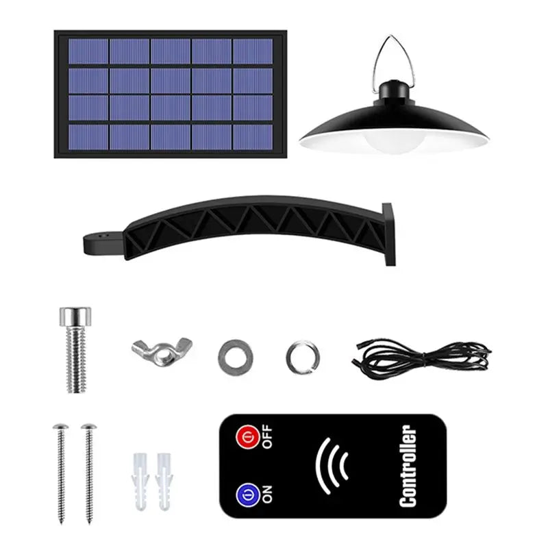 A36T-Solar Powered Pendant LED Solar Light Waterproof Hanging Outdoor