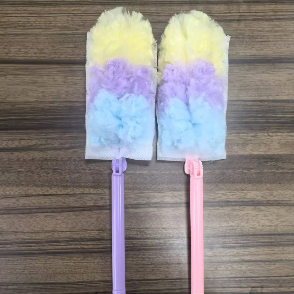 10-Pc Electrostatic Duster Set with Telescopic Handle