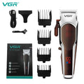 VGR V-189 Cordless Hair Clipper for Men | LED Display