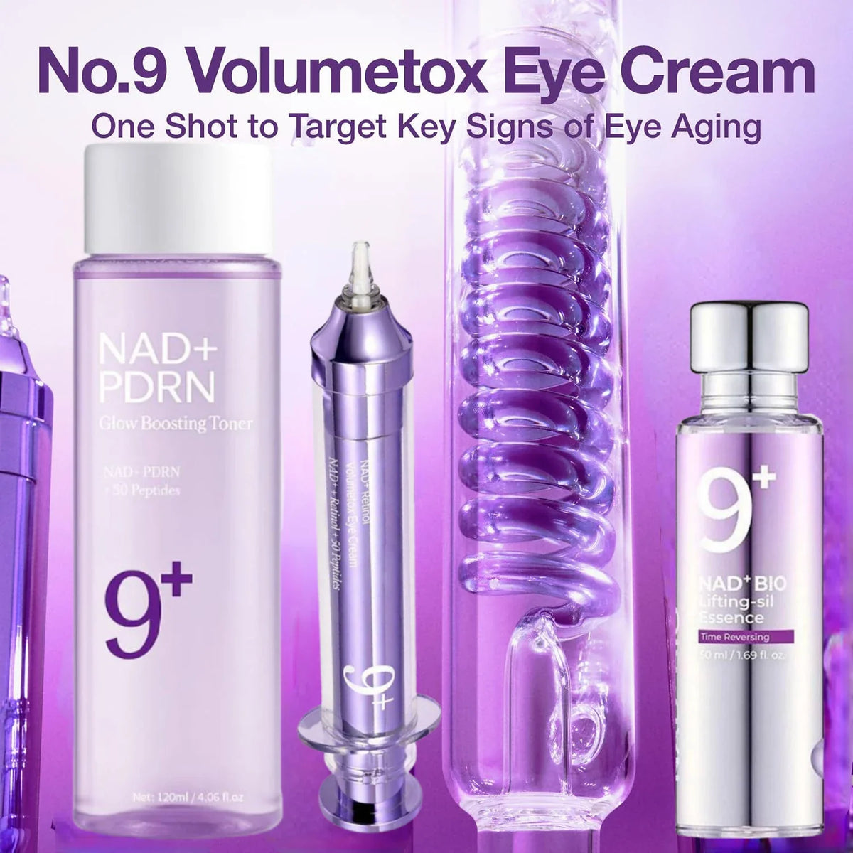 NAD+ Retinol Eye Cream with Niacinamide – Dark Circles & Wrinkles