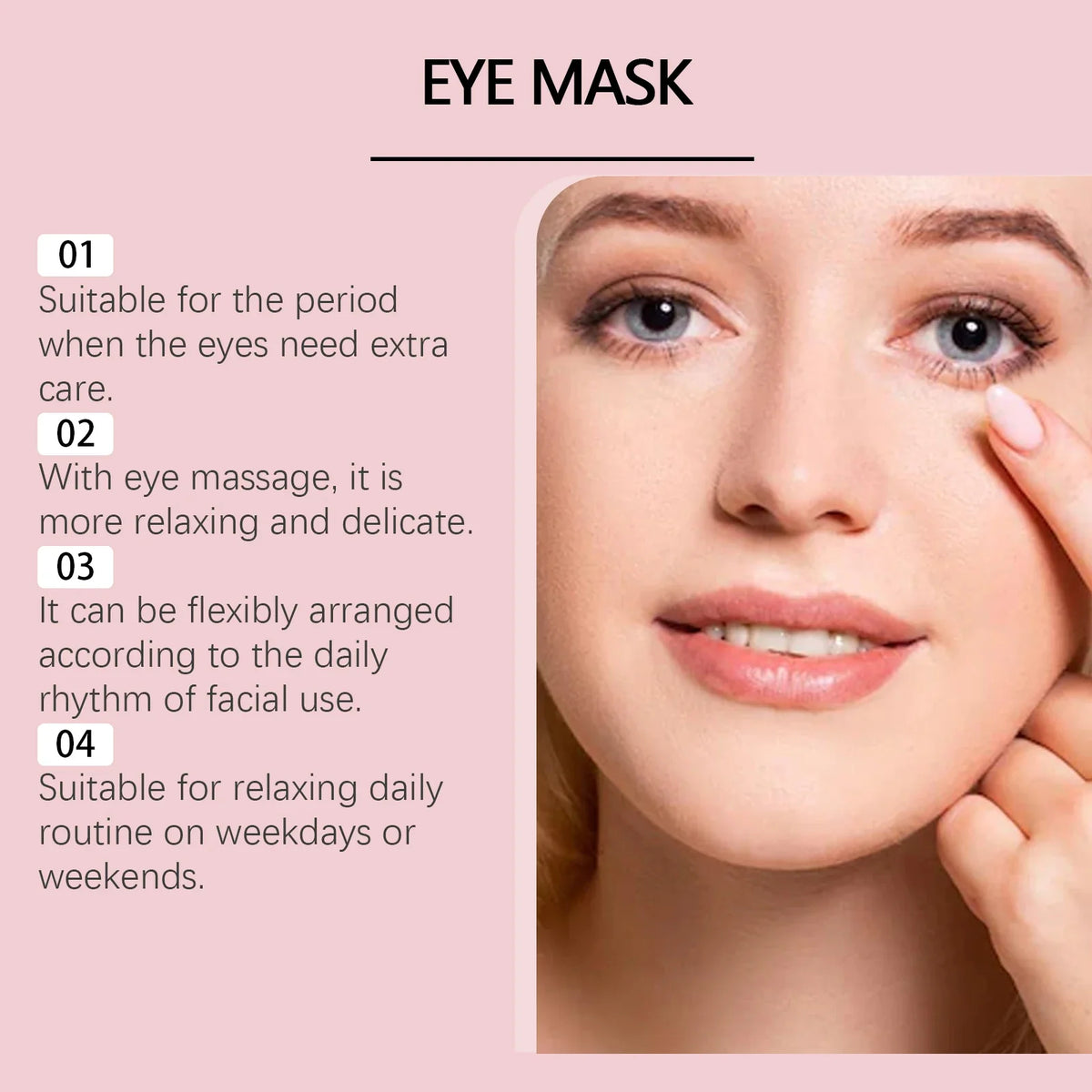 Hyaluronic Acid Eye Patches – Dark Circles & Anti-Aging