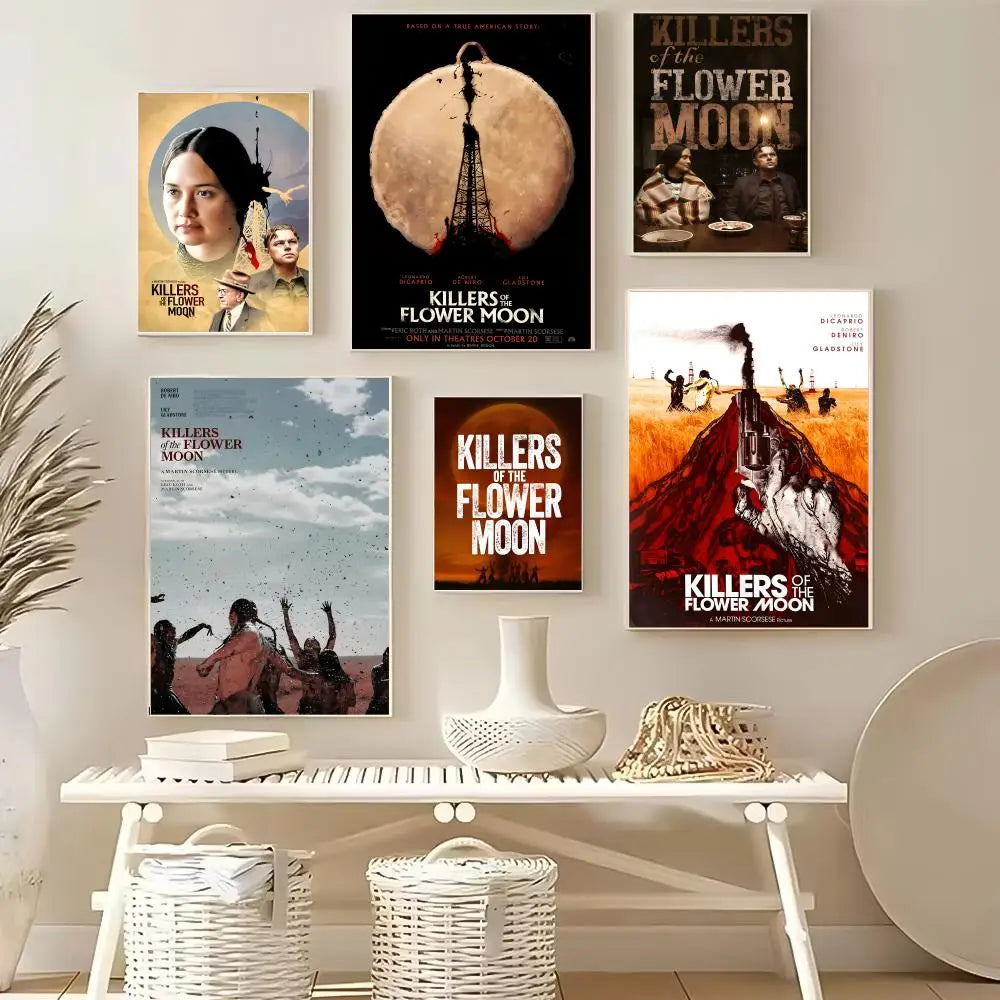 Killers of the Flower Moon Poster – HD Waterproof Self-Adhesive
