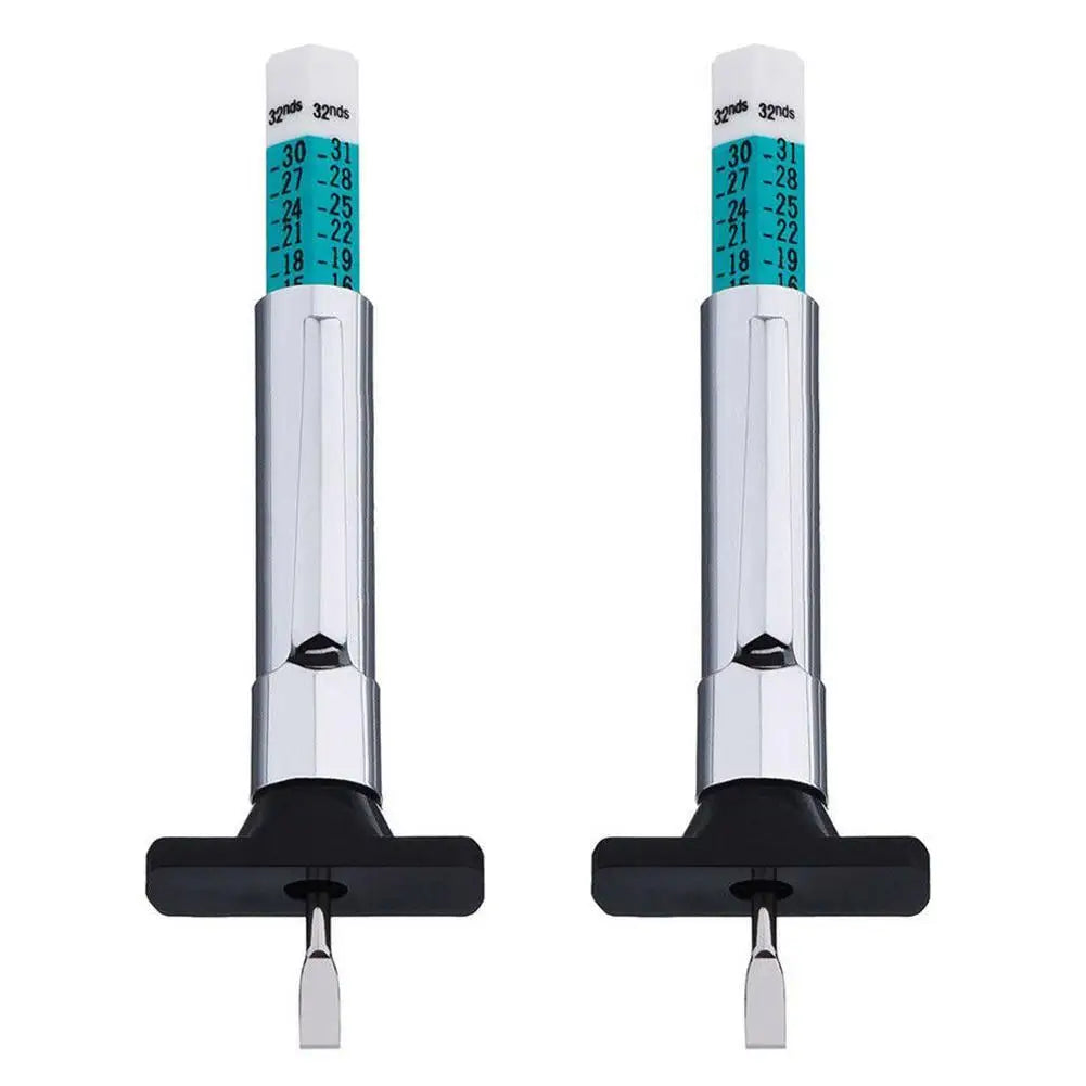 Tire Tread Depth Gauge – 25mm Portable Car Tyre Measuring Pen