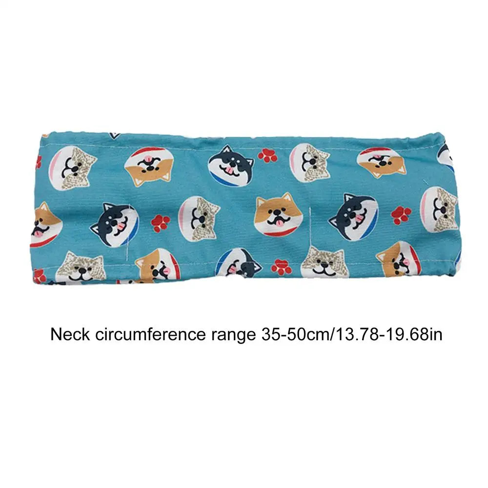 Pet Cooling Bandana & Ice Collar for Dogs & Cats | Adjustable