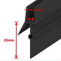 PVC Shower Door Seal Strip | 4-6mm Glass | Waterproof Glue-Free