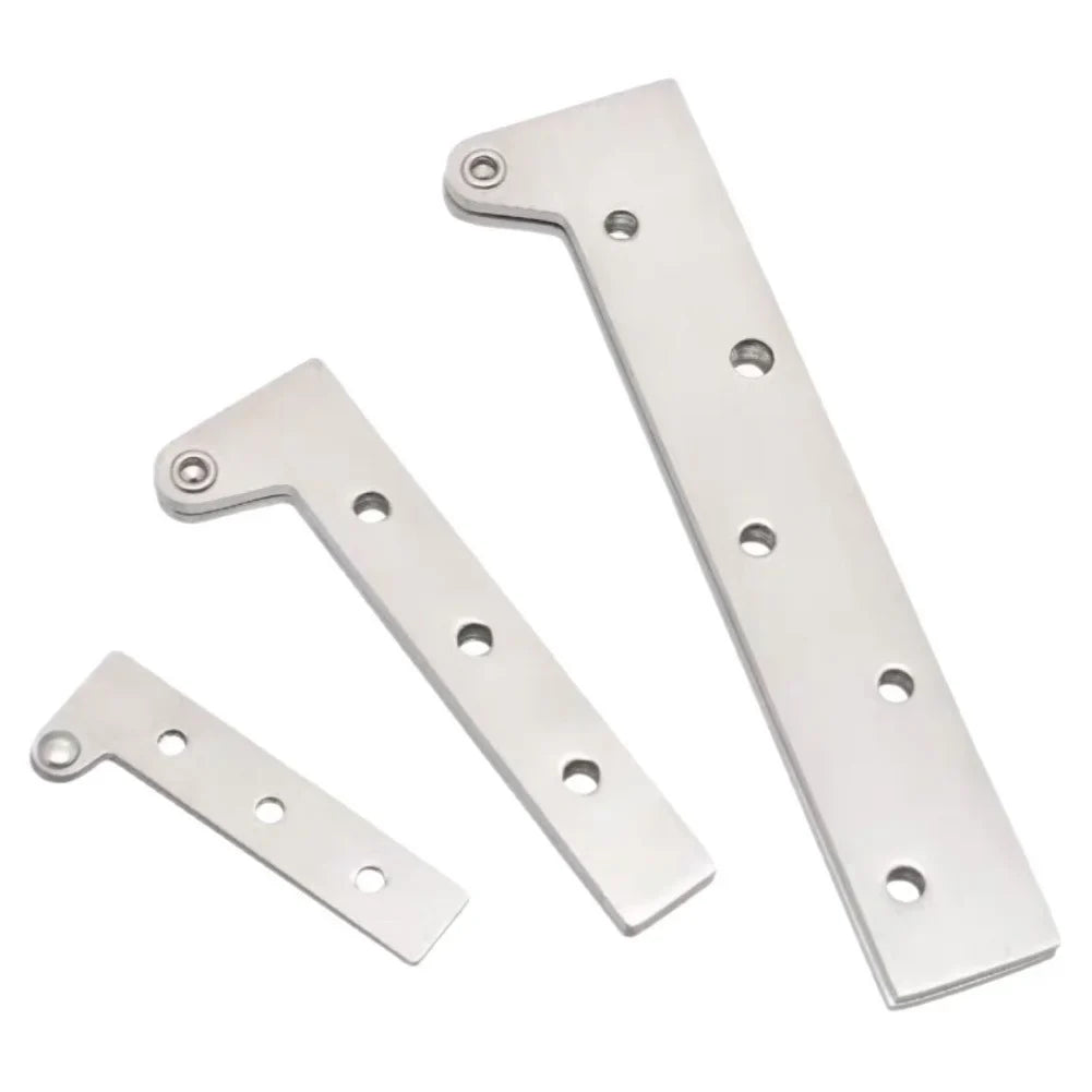 Stainless Steel Pivot Hinge 360-degree Revolving Door Cabinets Doors