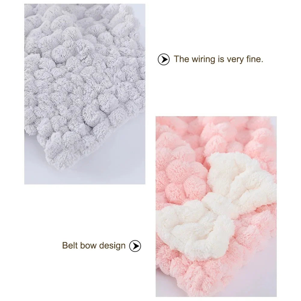 Quick Dry Hair Towel Wrap Turban for Long Thick Hair – Women