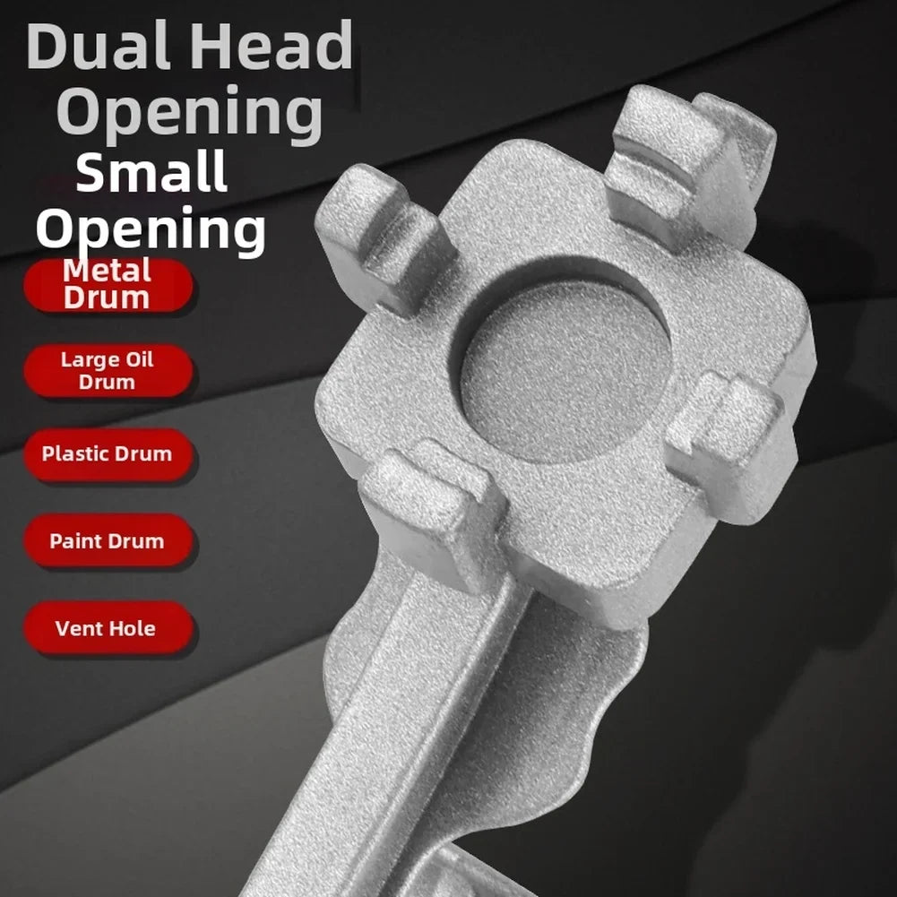 Aluminum Alloy Bung Wrench – Drum & Bucket Lid Opener Tool