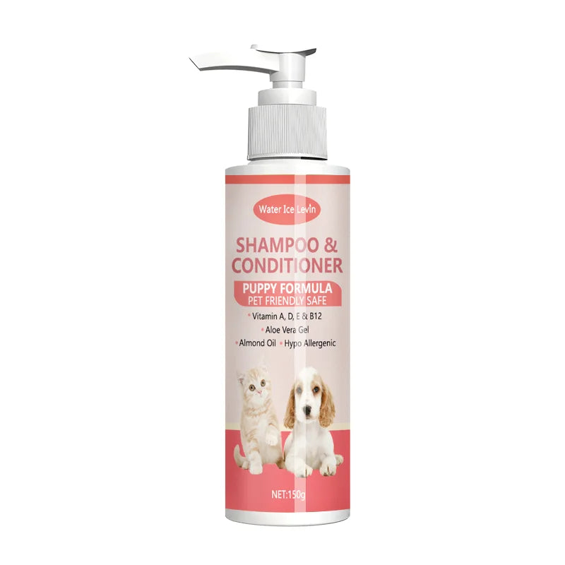 2-in-1 Puppy Shampoo & Conditioner with Aloe & Vitamins