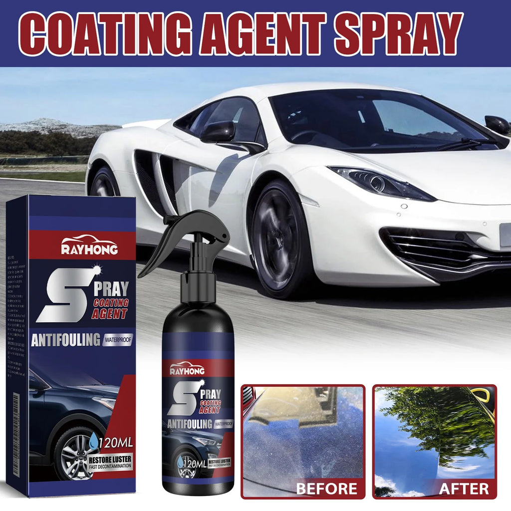 Rayhong Nano Car Coating Spray – Paint Cure, Shine & Protection