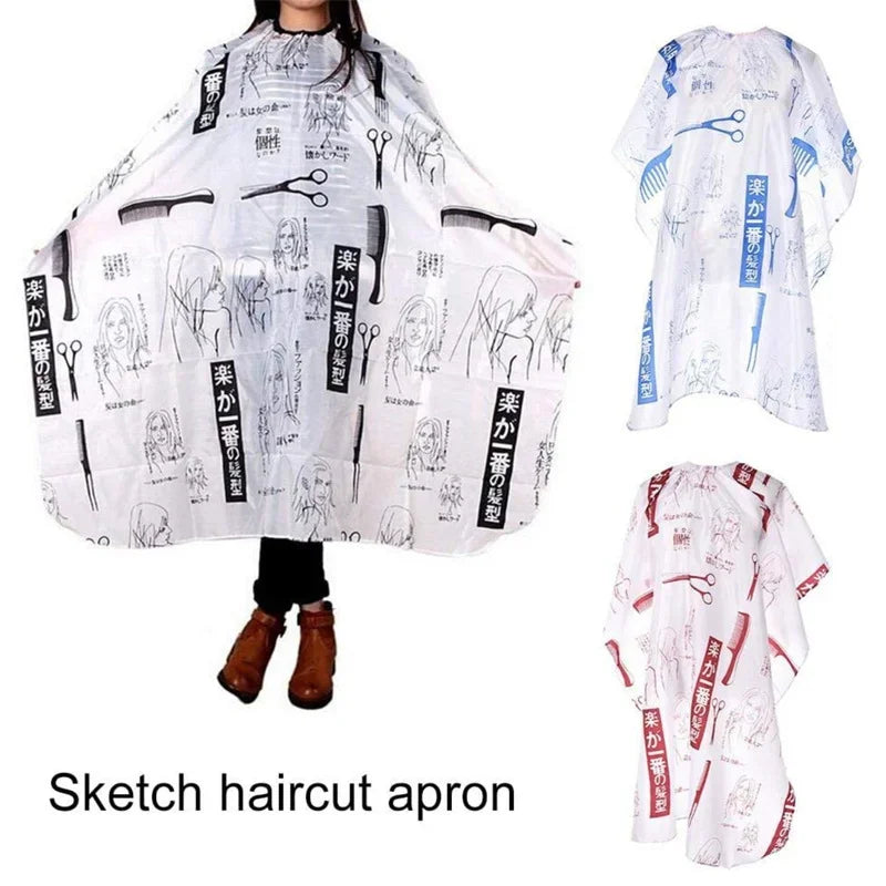 Waterproof Barber Cape | Professional Salon Hair Cutting Gown