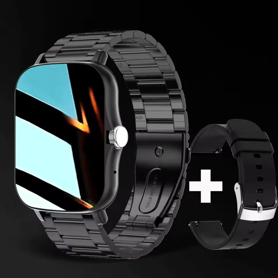HW12 Smartwatch BT Calling Health Sleep Monitor 1.83" HD Screen