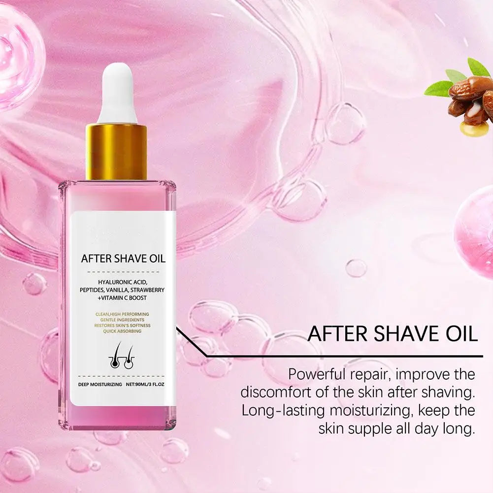 Eelhoe 2-Pack Strawberry & Vanilla After Shave Oil for Women