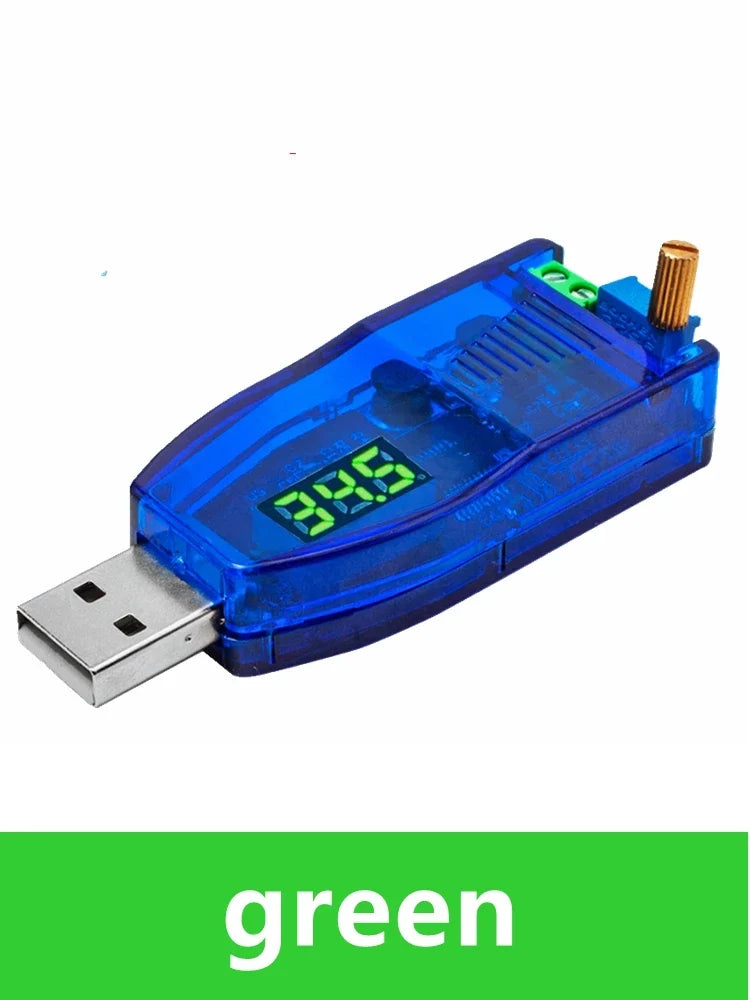 USB DC-DC Buck Boost Converter 5V to 1–24V Voltage Regulator
