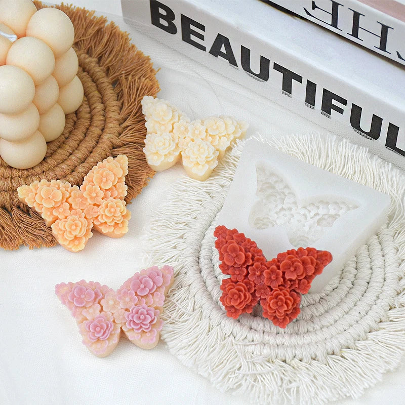 Butterfly Silicone Mold – Resin, Concrete & Soap Casting DIY